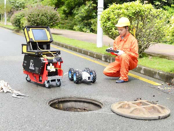 新华镇管道机器人检测
